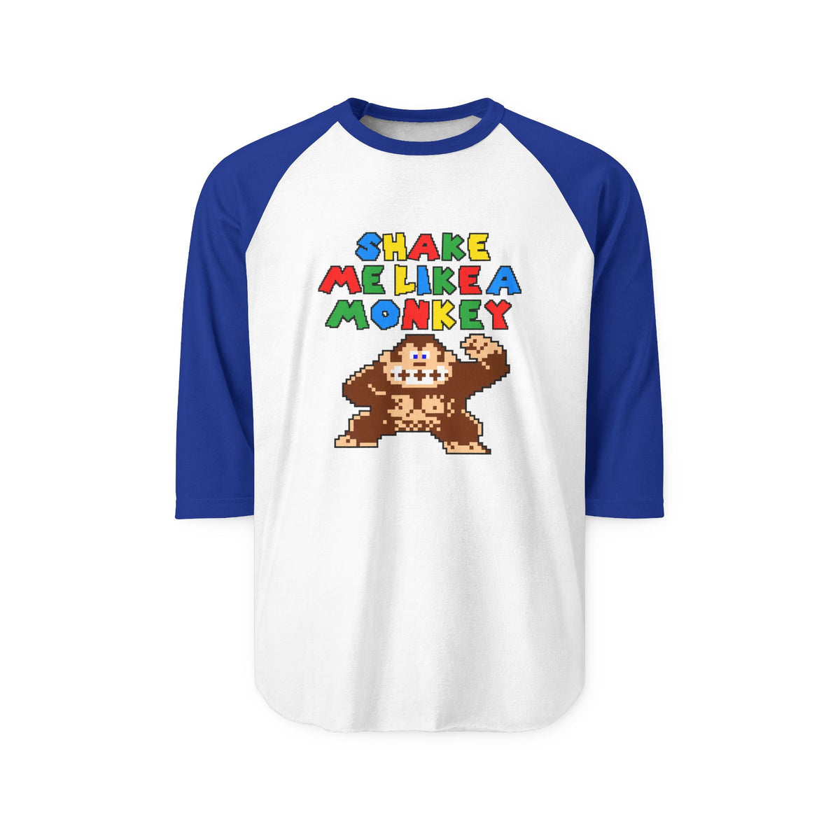 Shake Me Like A Monkey 3/4 Sleeve Jersey