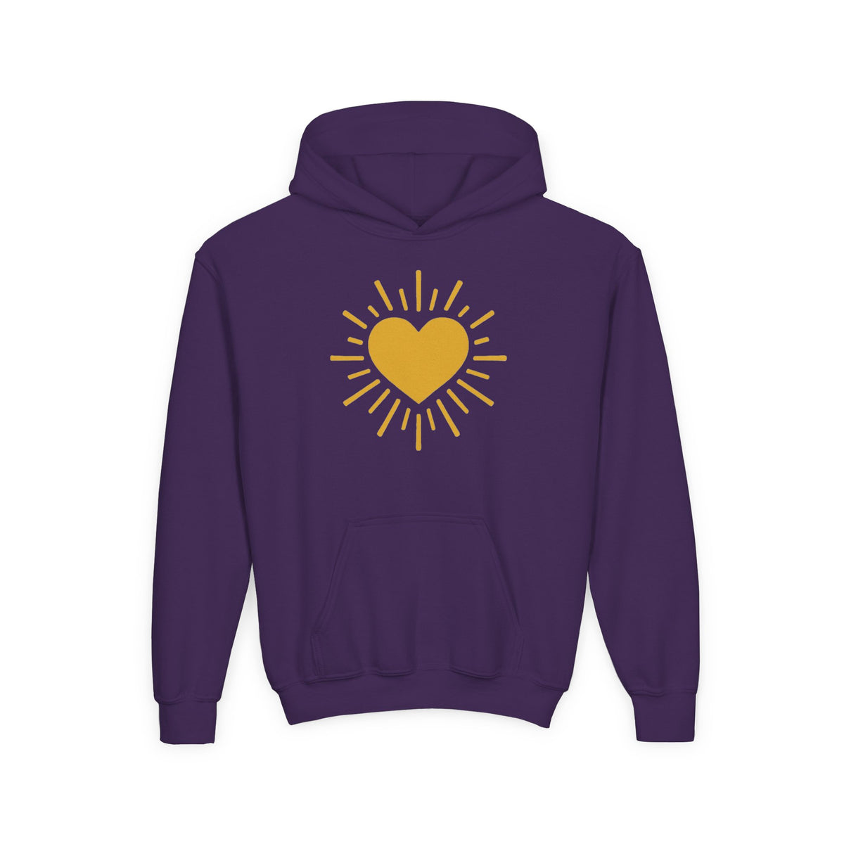Let Your Love Shine Youth Pullover Hoodie