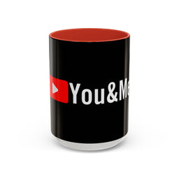 You & Me Tube 15oz Coffee Mug