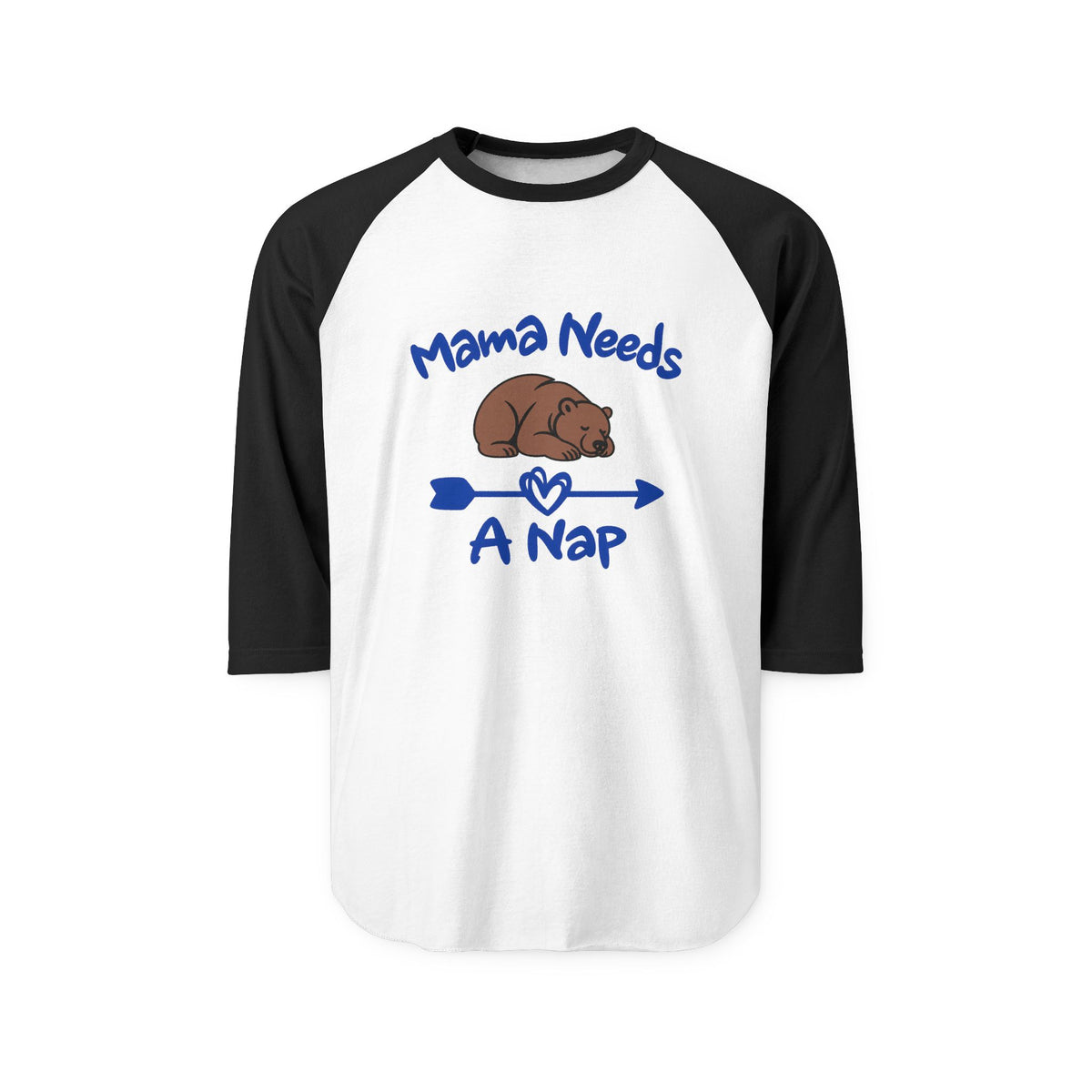 Mama Needs A Nap 3/4 Sleeve Jersey