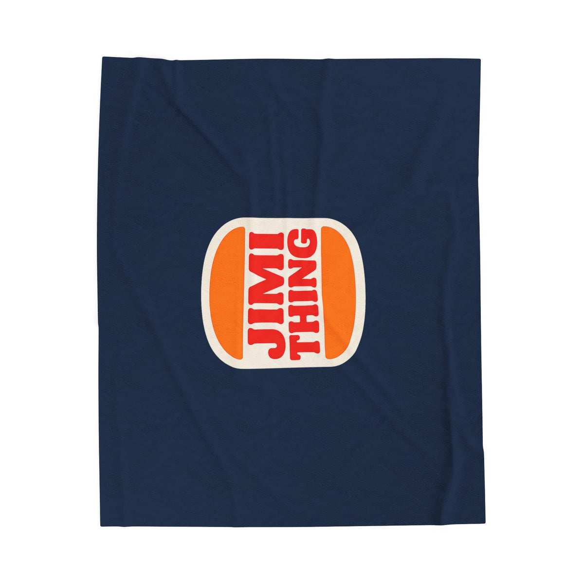Burger Thing Velveteen Plush Blanket