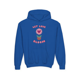 Let Love Bloom Youth Pullover Hoodie