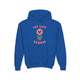 Let Love Bloom Youth Pullover Hoodie