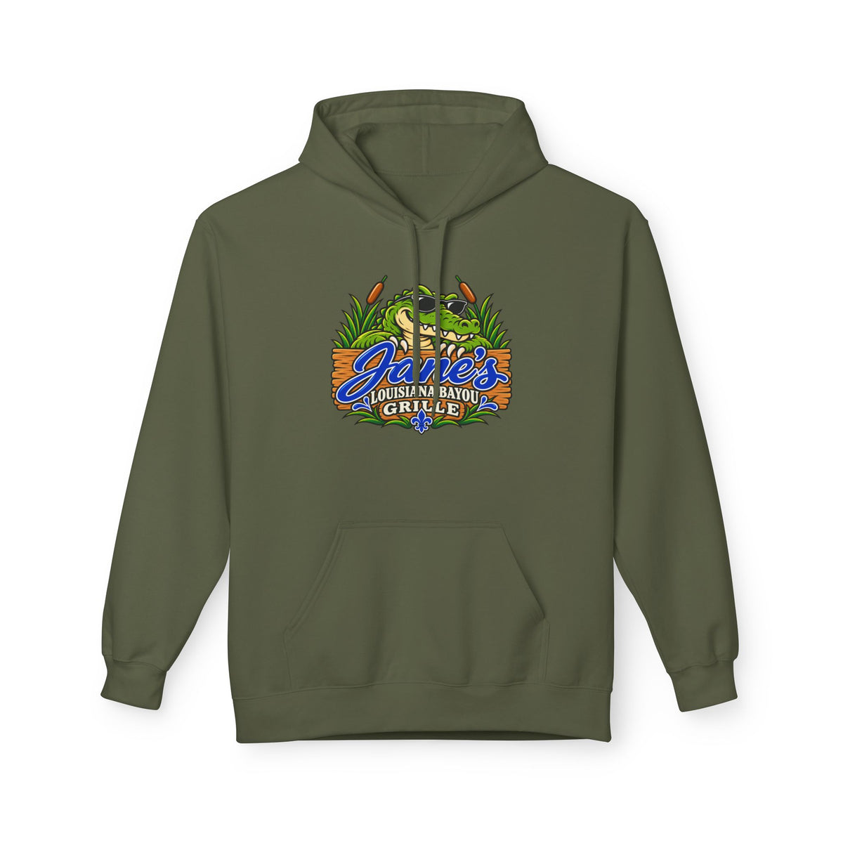 Jane's Louisiana Bayou Grille Pullover Hoodie