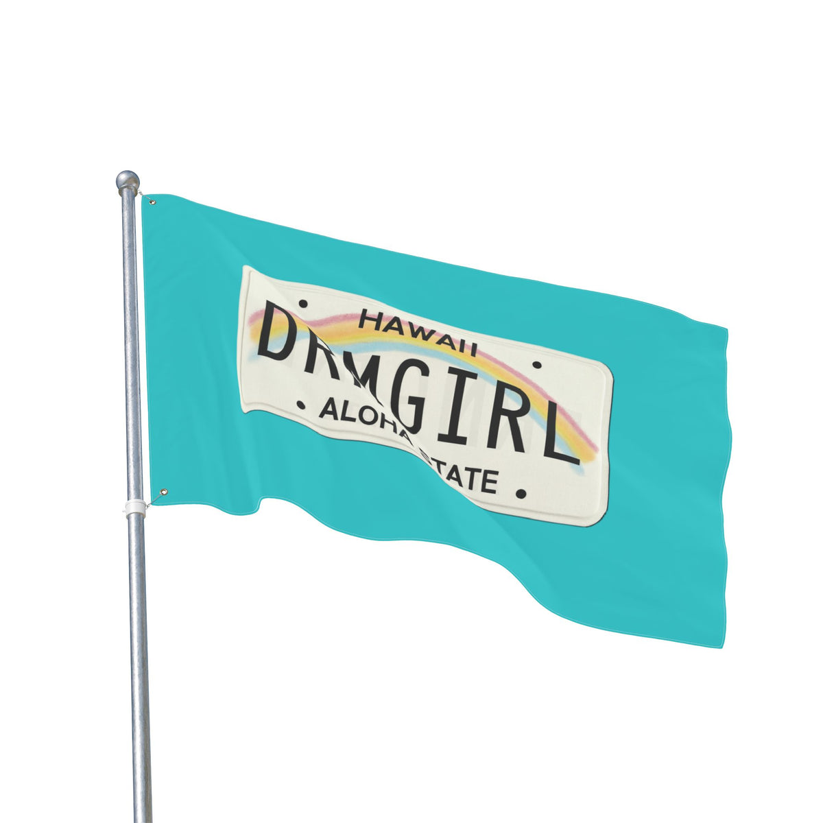 Hawaiian Dreamgirl Double Sided 36 x 60" Flag