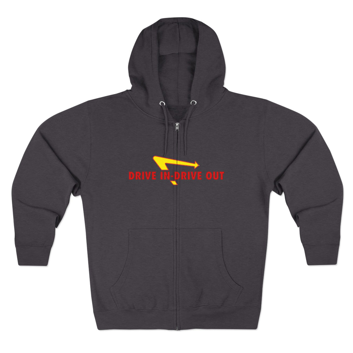 Drive In N Out Zip Up Hoodie