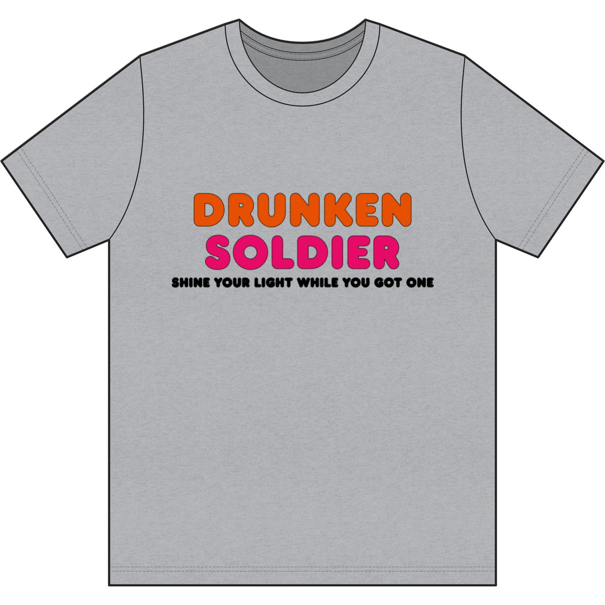 Drunken Soldier Dri Wick T Shirt