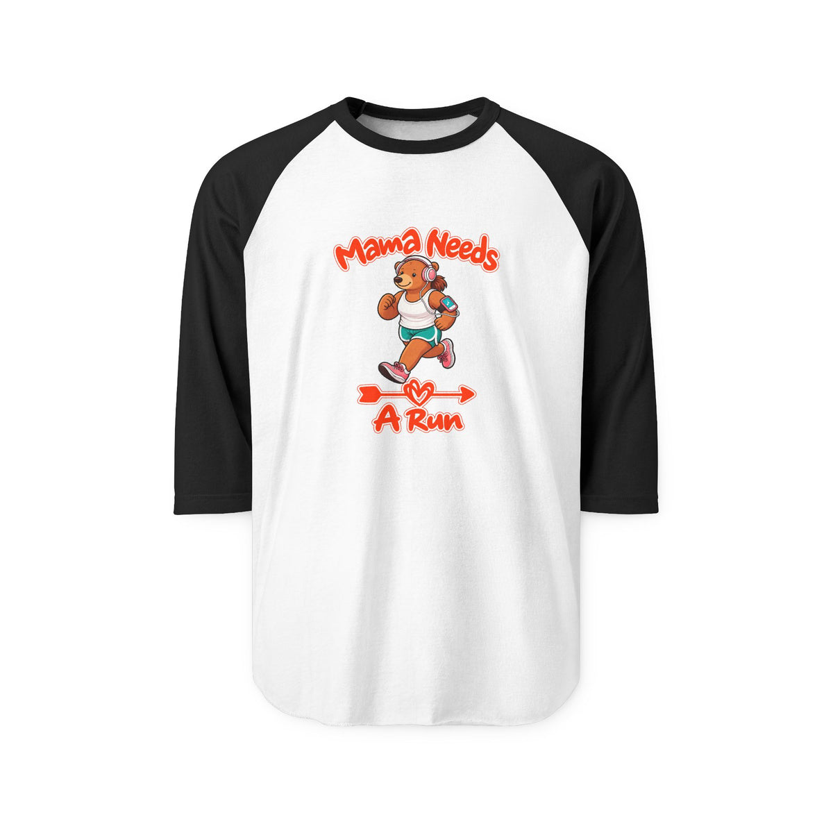 Mama Needs A Run 3/4 Sleeve Jersey