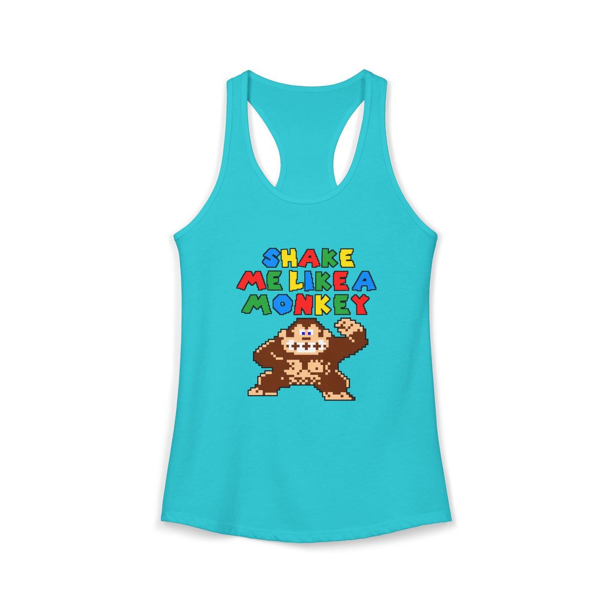 Shake Me Like A Monkey Women's Racerback Tank Top