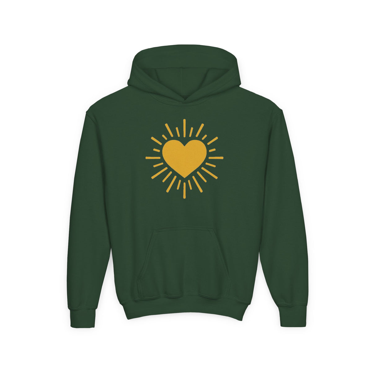 Let Your Love Shine Youth Pullover Hoodie