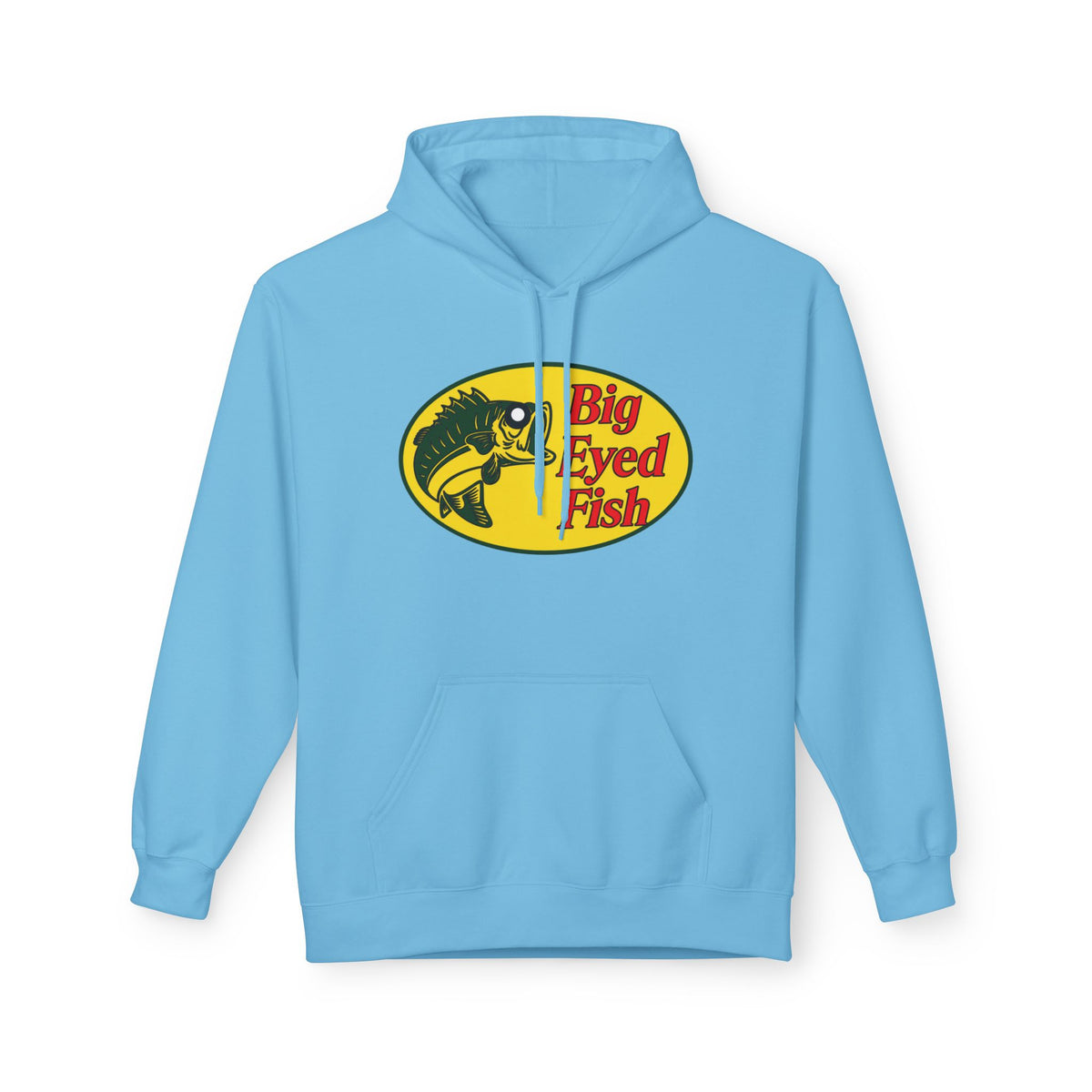Big Bass Fish Puullover Hoodie
