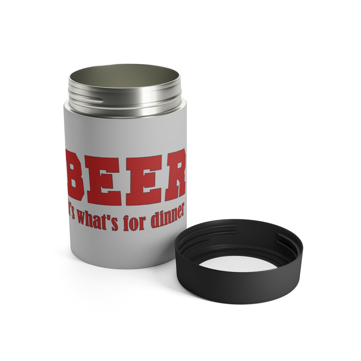 Beer For Dinner 12 oz Can Holder