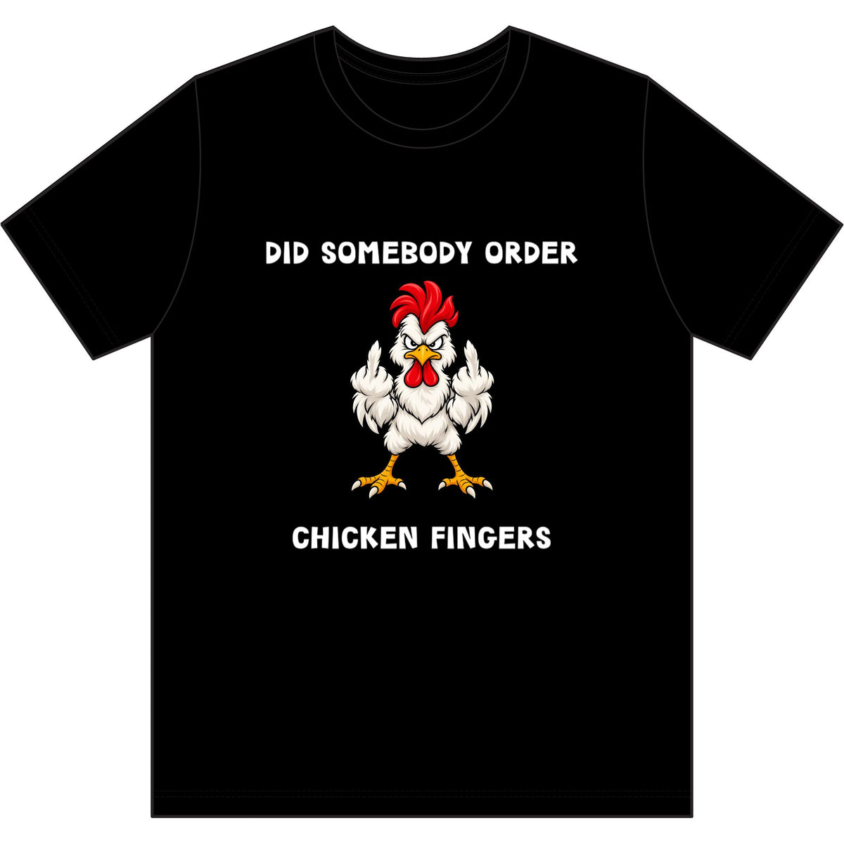 Chicken Fingers Dri Wick T Shirt
