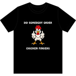 Chicken Fingers Dri Wick T Shirt