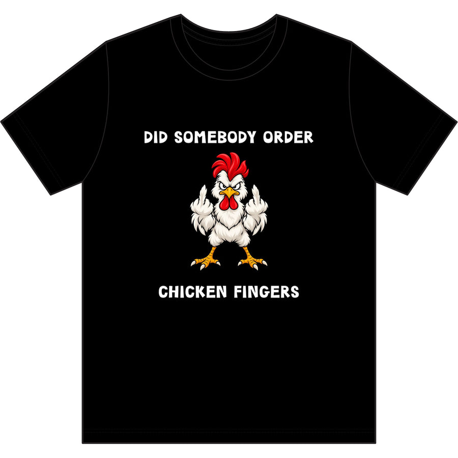 Chicken Fingers Dri Wick T Shirt