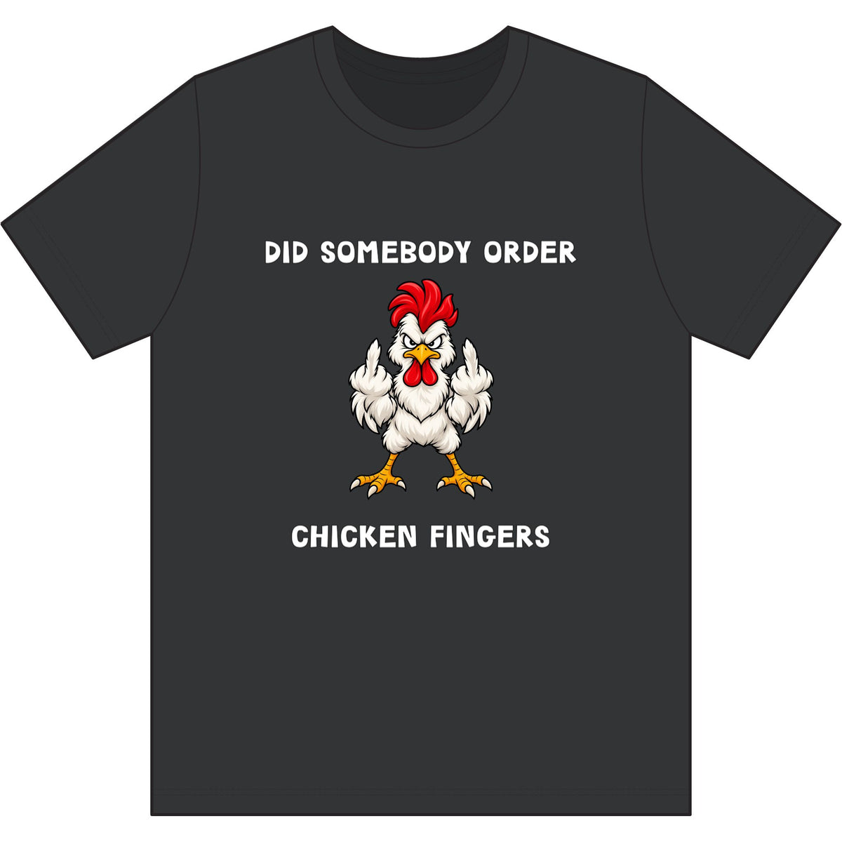 Chicken Fingers Dri Wick T Shirt