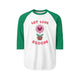 Let Love Bloom 3/4 Sleeve Jersey