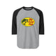 Big Bass Fish 3/4 Sleeve Raglan T Shirt
