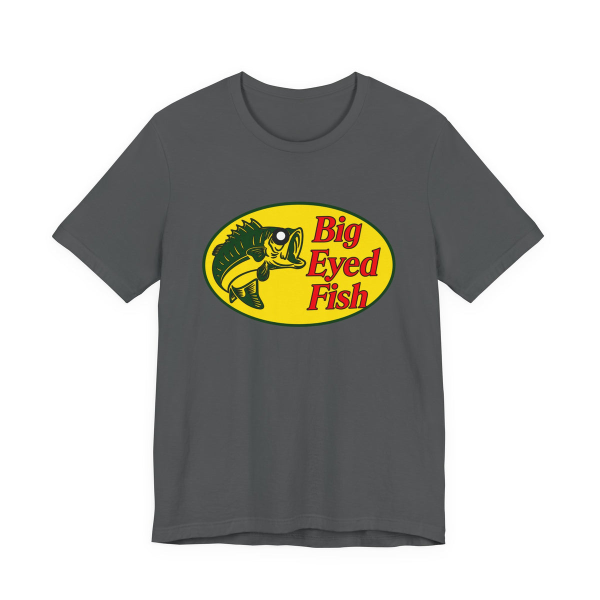 Big Bass Fish Unisex Short Sleeve Tee