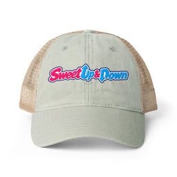 Sweet Up & Down Mesh Back Mom Hat