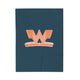 What Would You Say A Burger Velveteen Plush Blanket