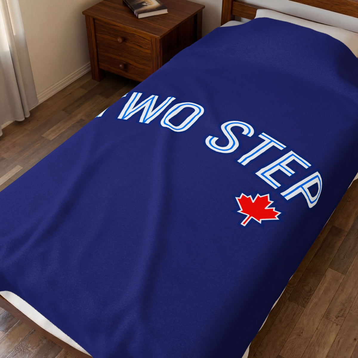 Toronto Two Step Velveteen Plush Blanket