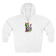 The Black Cat Changing Colors Zip Up Hoodie