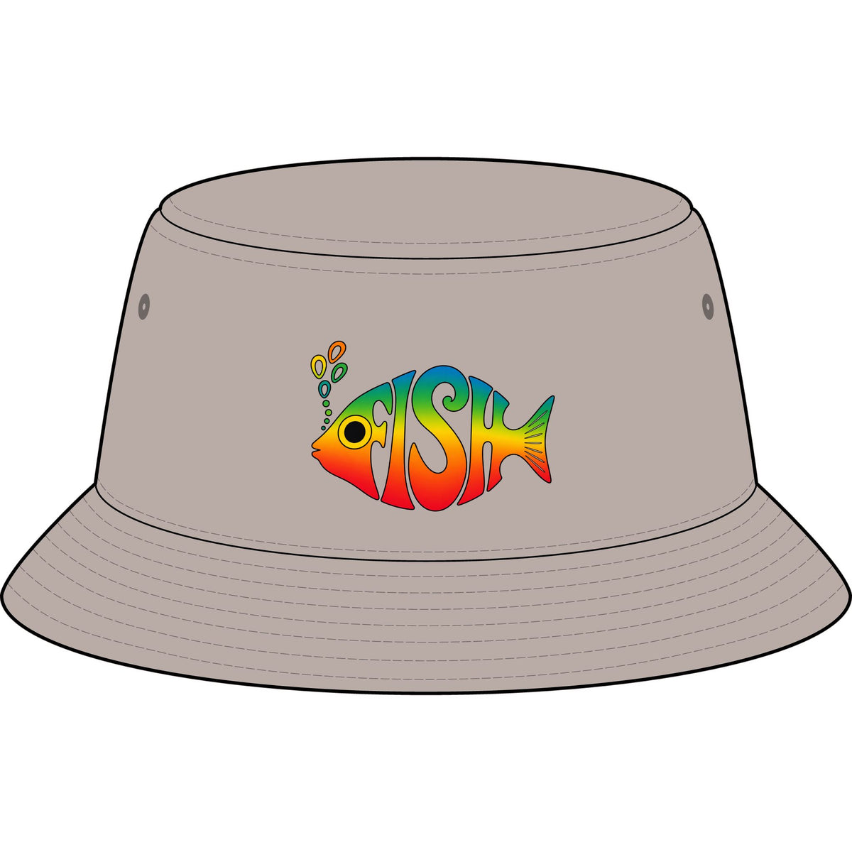 Big Eyed Phish Bucket Hat