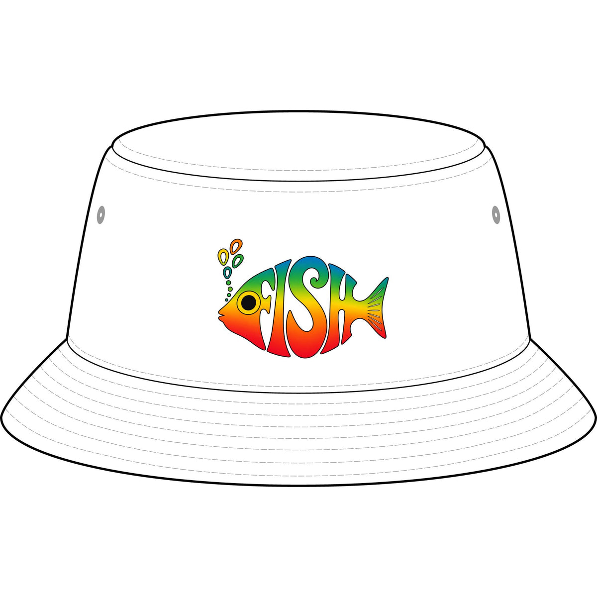 Big Eyed Phish Bucket Hat