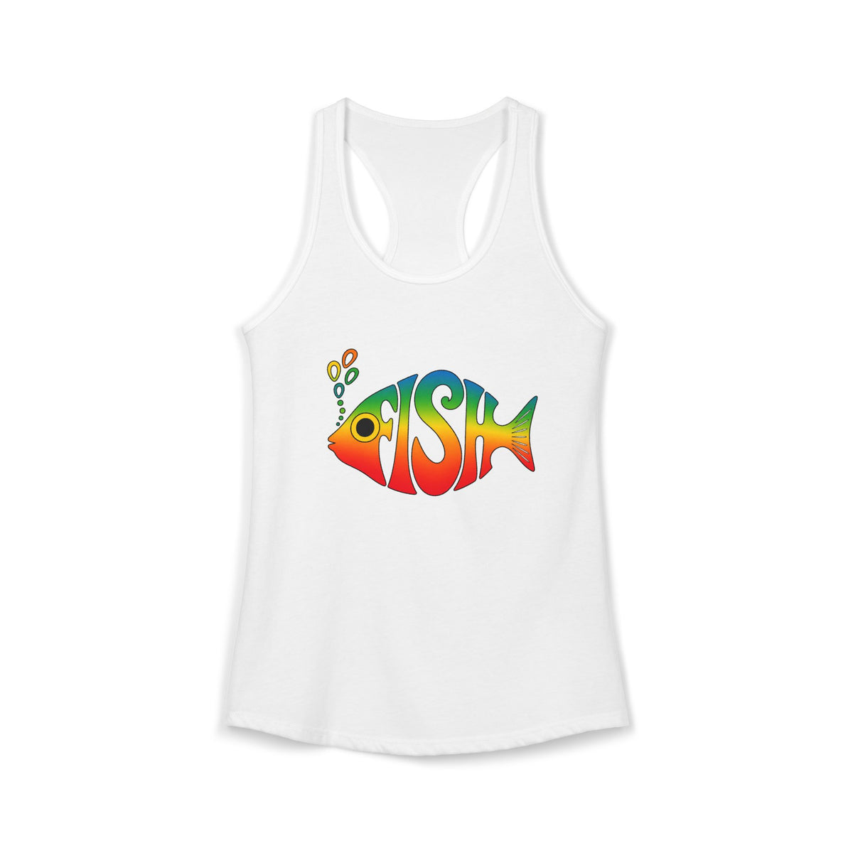 Big Eyed Phish Women's Racerback Tank