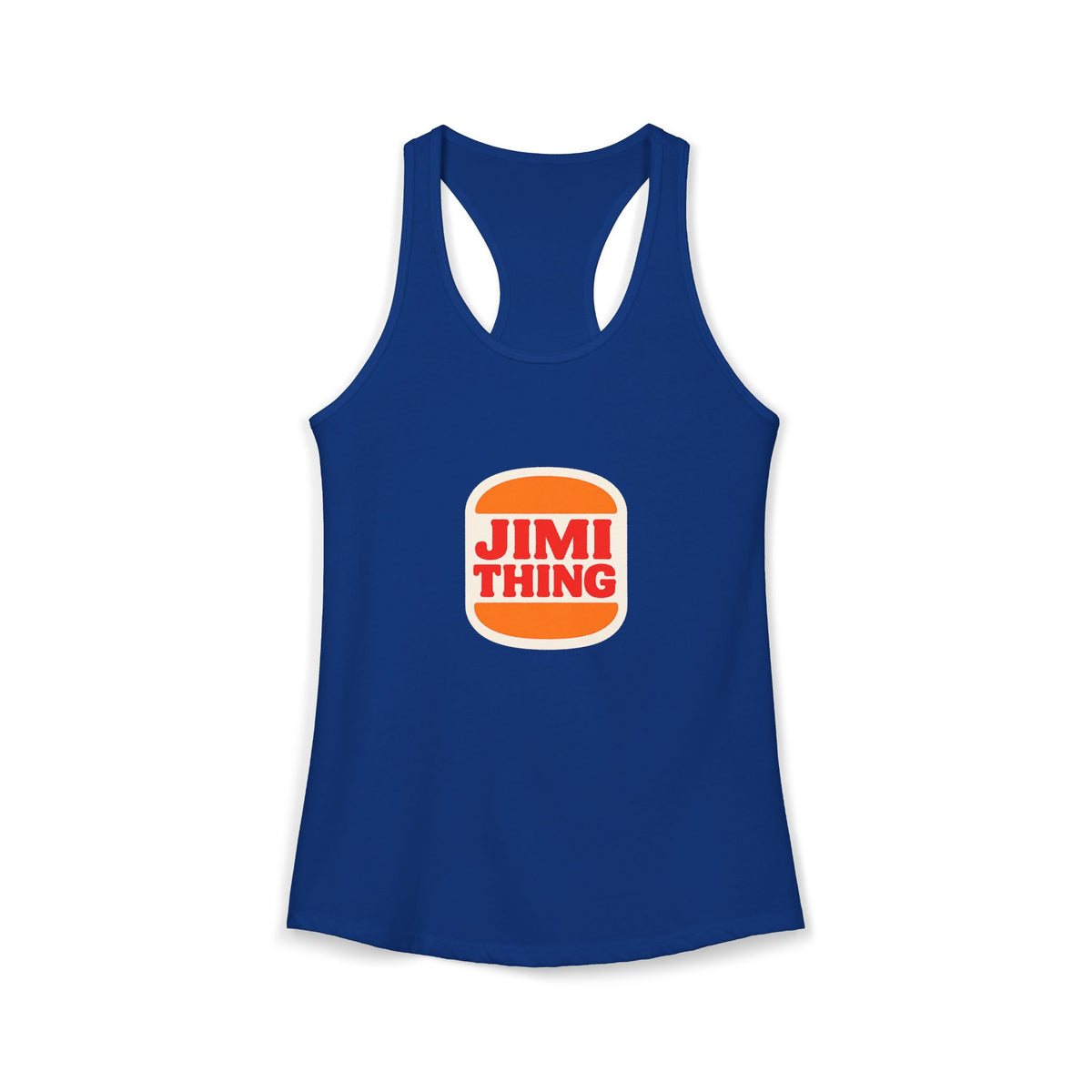 Burger Thing Women's Racerback Tank