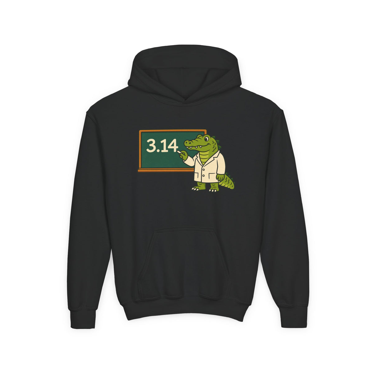 Alligator Pi Kids Pullover Hoodie