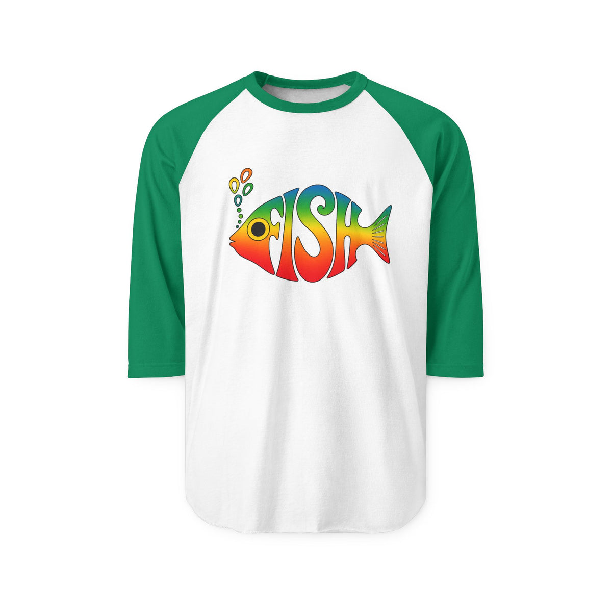 Big Eyed Phish 3/4 Sleeve Jersey