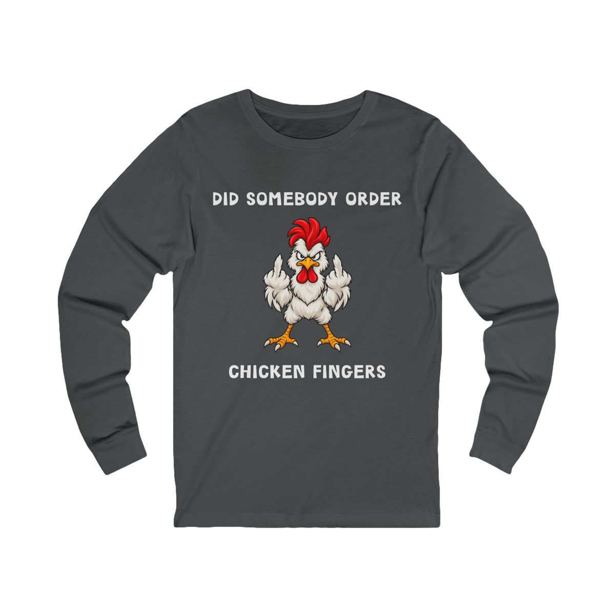 Chicken Fingers Long Sleeve T Shirt