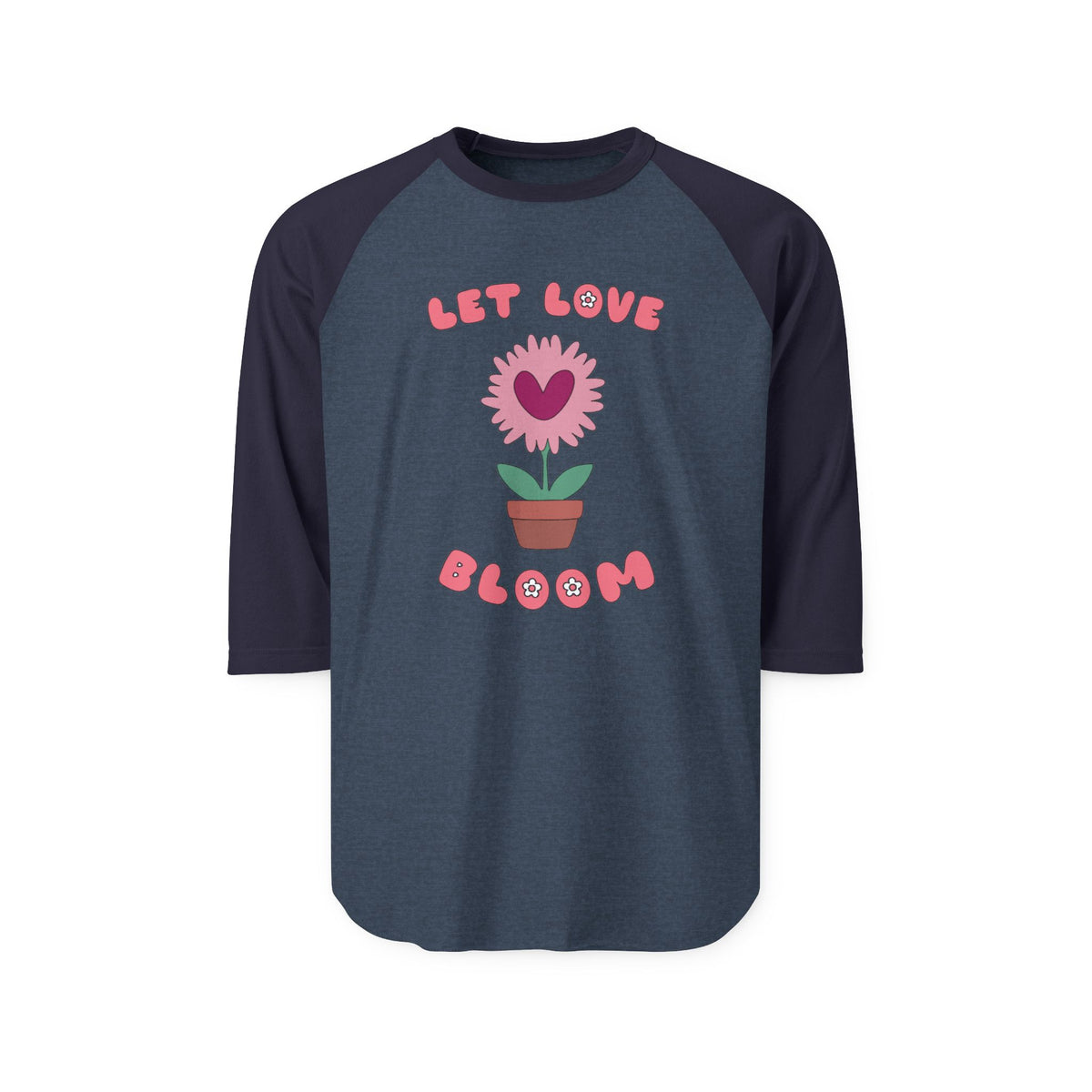 Let Love Bloom 3/4 Sleeve Jersey