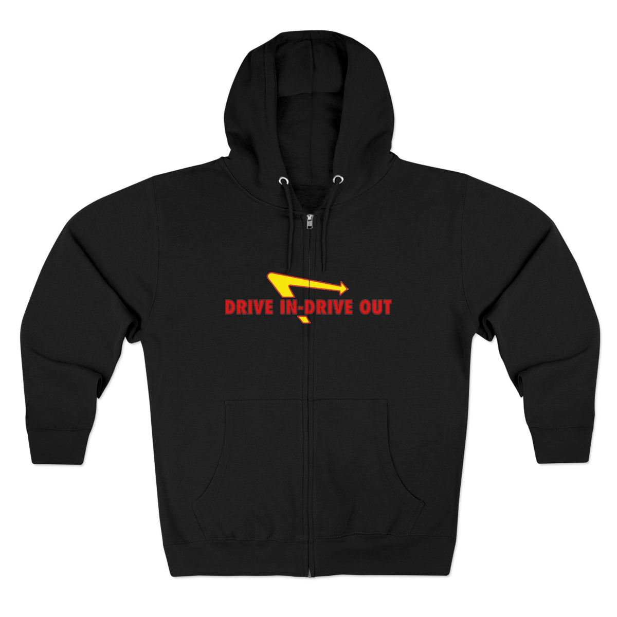 Drive In N Out Zip Up Hoodie