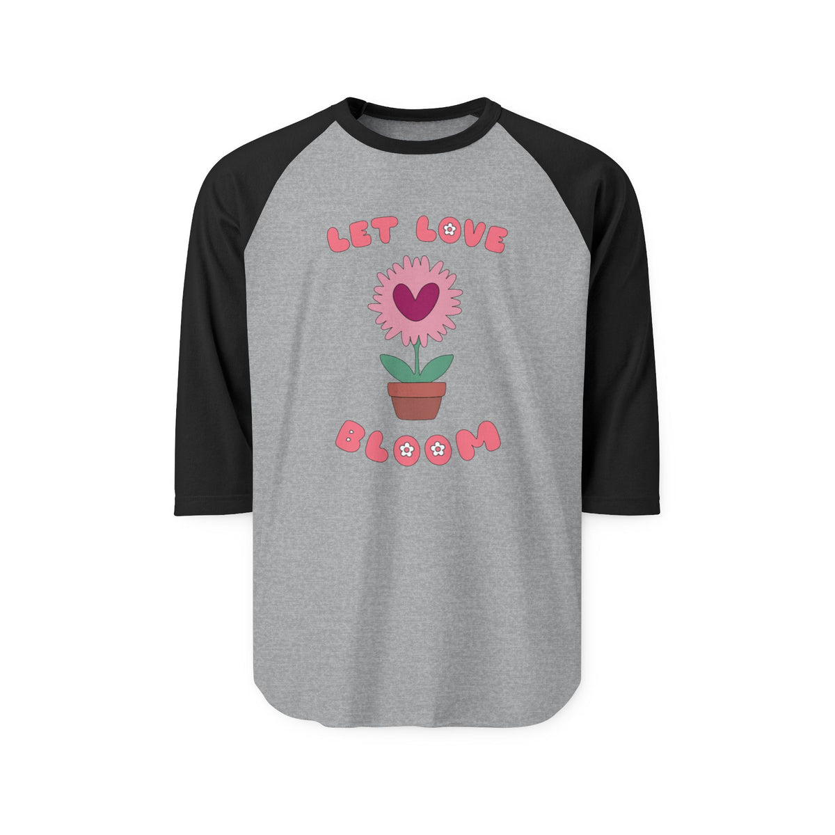 Let Love Bloom 3/4 Sleeve Jersey