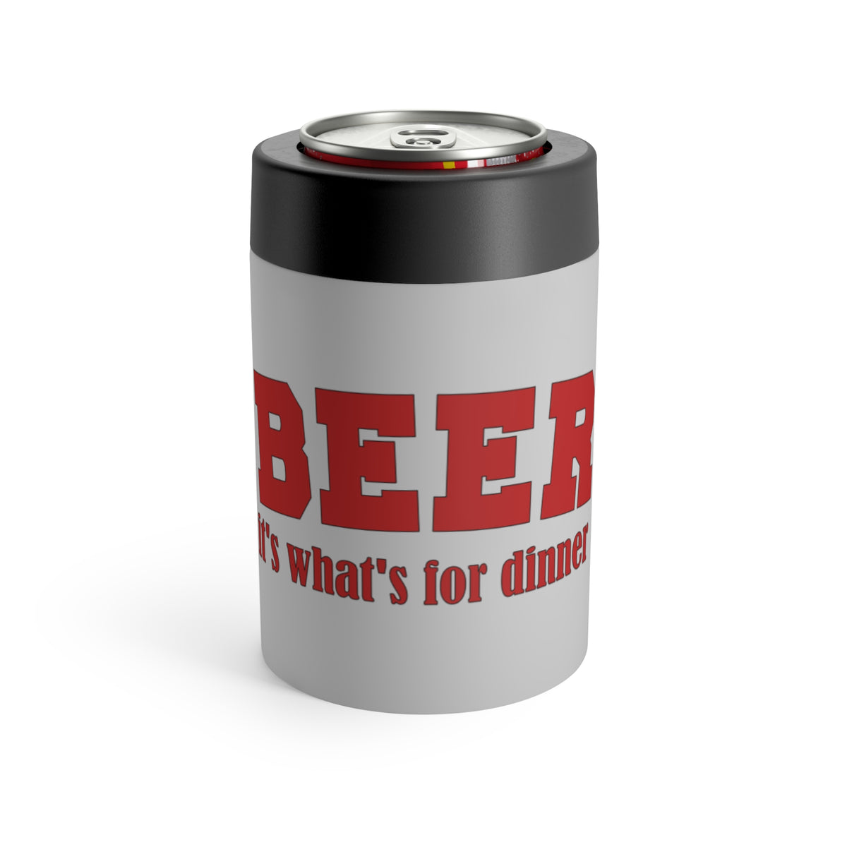 Beer For Dinner 12 oz Can Holder