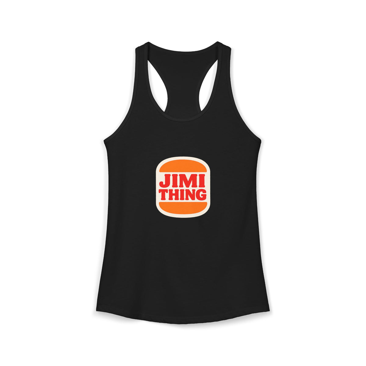 Burger Thing Women's Racerback Tank