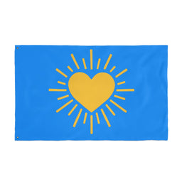 Let Your Love Shine Double Sided 36 x 60" Flag