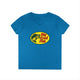 Big Bass Fish Ladies' V-Neck T-Shirt