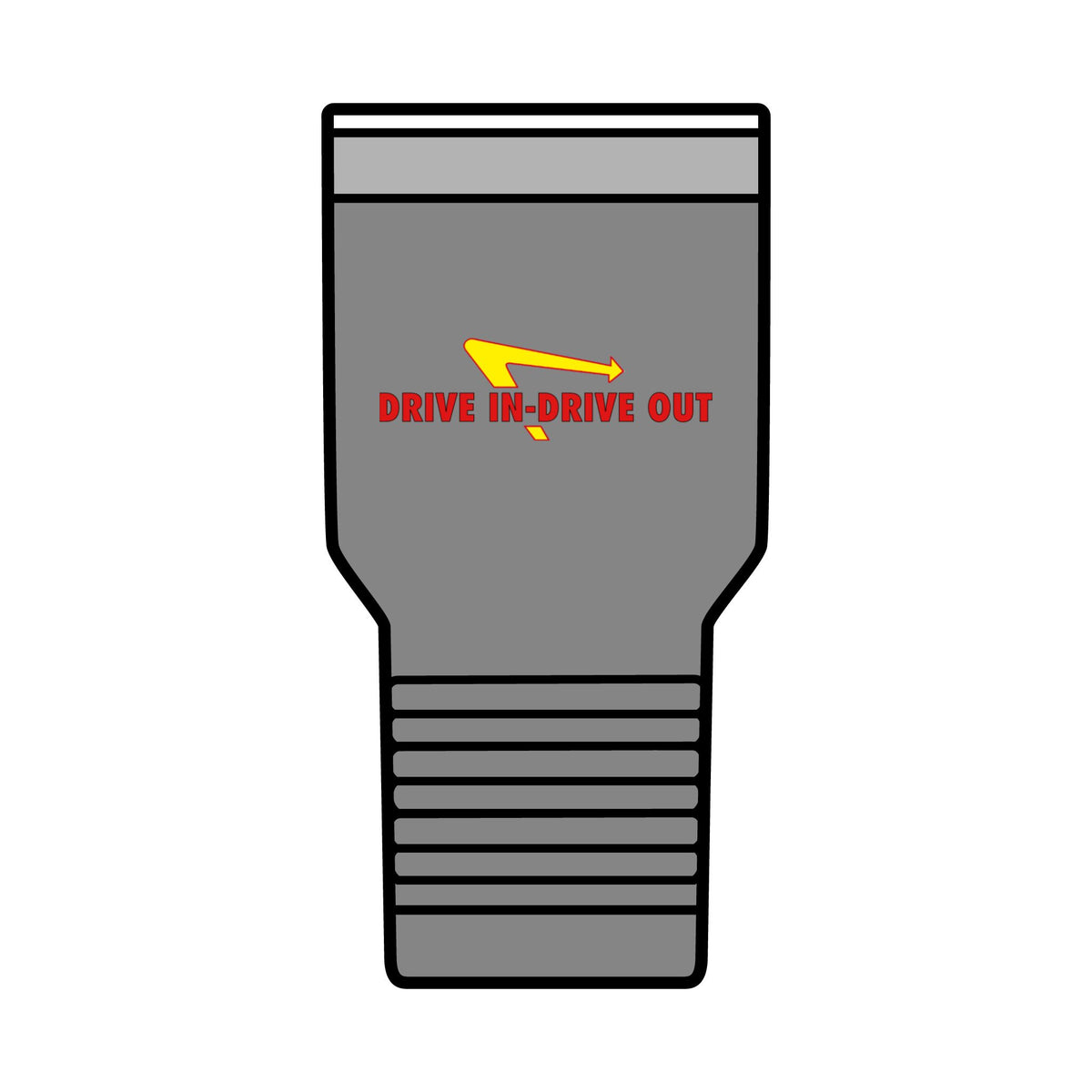 Drive In 'N Out Polar Camel 30oz Insulated Coffee Tumbler
