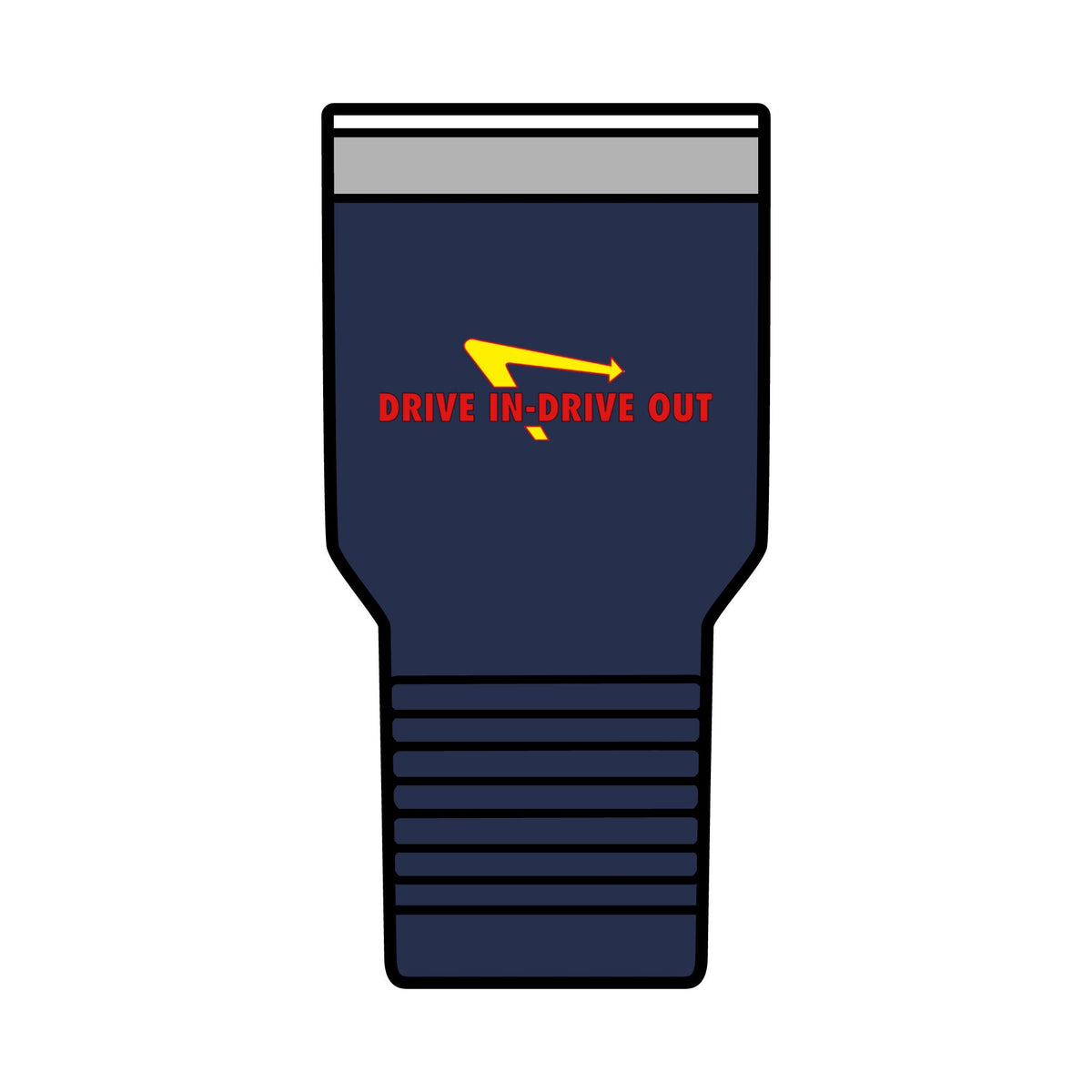 Drive In 'N Out Polar Camel 30oz Insulated Coffee Tumbler