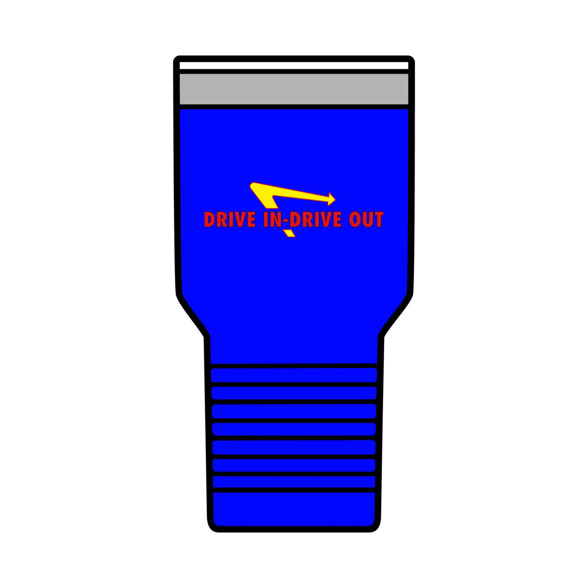 Drive In 'N Out Polar Camel 30oz Insulated Coffee Tumbler