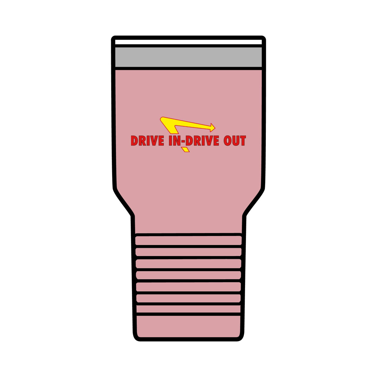 Drive In 'N Out Polar Camel 30oz Insulated Coffee Tumbler