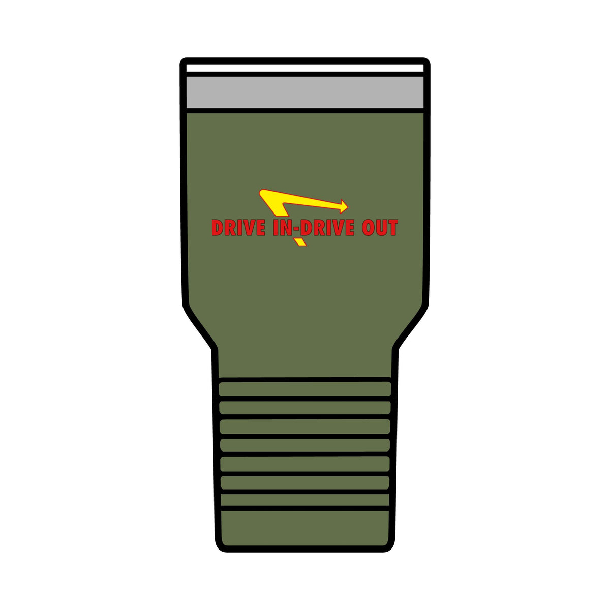 Drive In 'N Out Polar Camel 30oz Insulated Coffee Tumbler