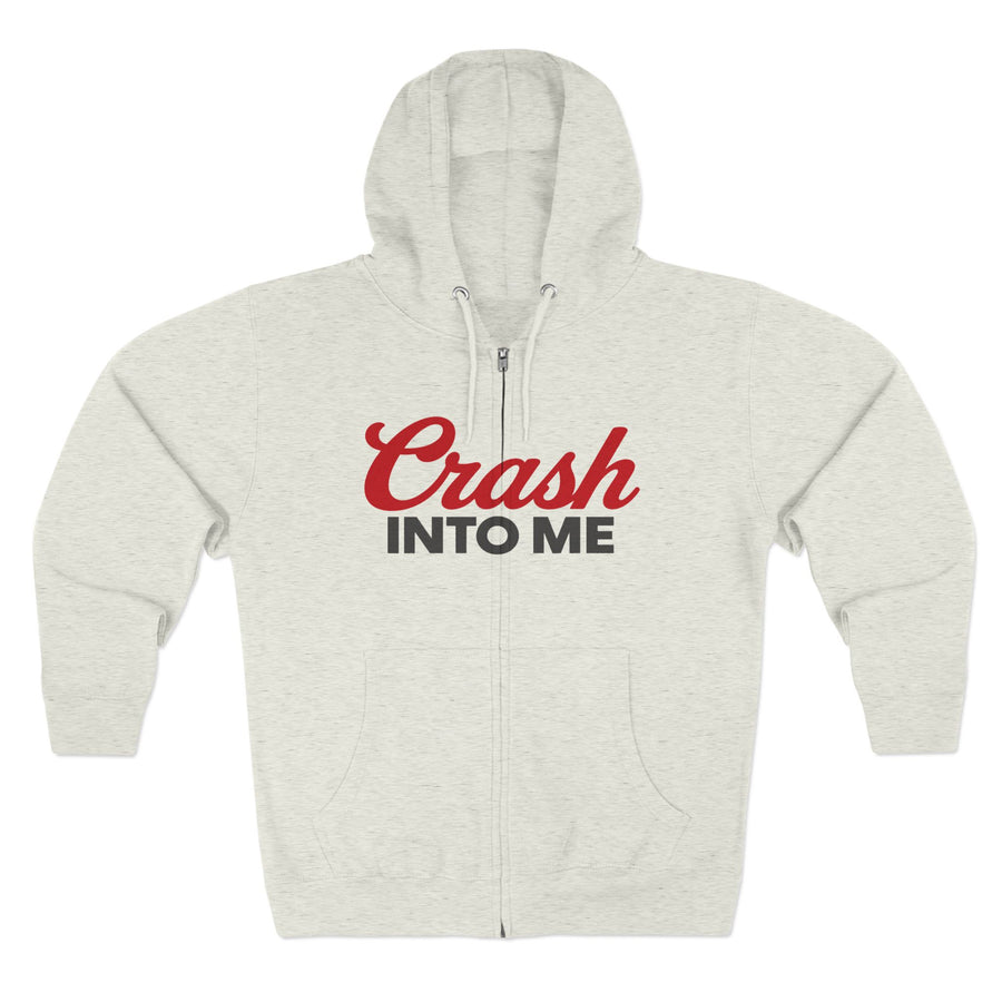 Crash Into Me Zip Up Hoodie