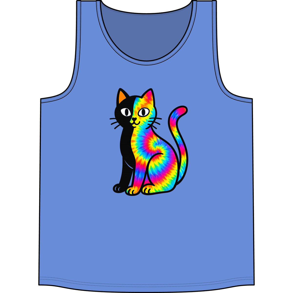 The Black Cat Changing Colors Concert Tank
