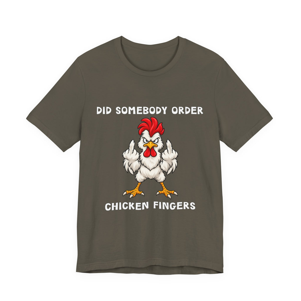 Chicken Fingers Unisex Short Sleeve T Shirt