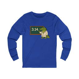 Alligator Pi Unisex Long Sleeve T Shirt